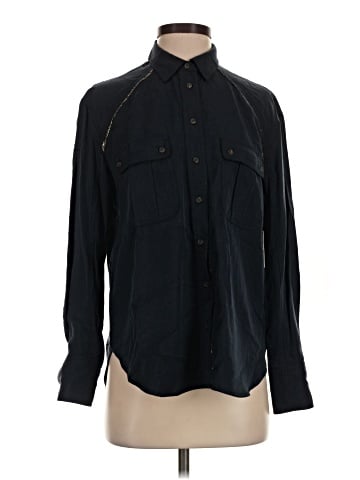 Free People Long Sleeve Button-Down Shirt (view 1)