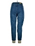 Lee 100% Cotton Solid Blue Jeans Size 14 (petite) - photo 2