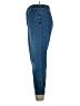 Lee 100% Cotton Solid Blue Jeans Size 14 (petite) - photo 5