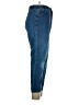 Lee 100% Cotton Solid Blue Jeans Size 14 (petite) - photo 4