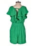 Zara Solid Green Romper Size XS - photo 2