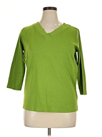 Jones New York Sport 3/4 Sleeve T-Shirt (view 1)