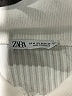 Zara Ivory Sleeveless Button-Down Shirt Size M - photo 7