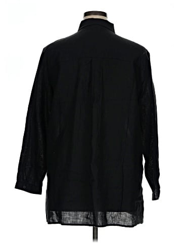 Eileen Fisher Long Sleeve Polo (view 2)