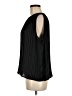 Gap 100% Polyester Black Sleeveless Blouse Size M - photo 5