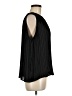 Gap 100% Polyester Black Sleeveless Blouse Size M - photo 4