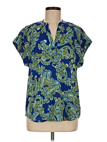 Cynthia Steffe Short Sleeve Blouse (view 1)
