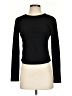 Club Monaco Black Long Sleeve Top Size S - photo 1