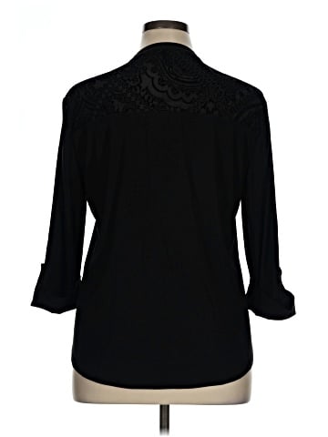 New Directions 3/4 Sleeve Blouse (view 2)