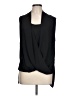 Vince Camuto 100% Polyester Black Sleeveless Blouse Size L - photo 1