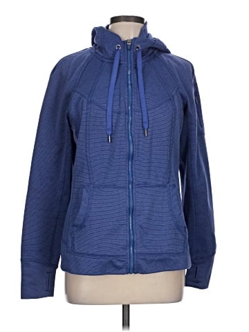 Tangerine Zip Up Hoodie (view 1)