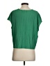 OAK + FORT Green Short Sleeve Top Size XS - photo 2