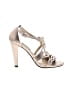 Caparros Silver Sandals Size 8 1/2 - photo 1