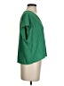 OAK + FORT Green Short Sleeve Top Size XS - photo 4