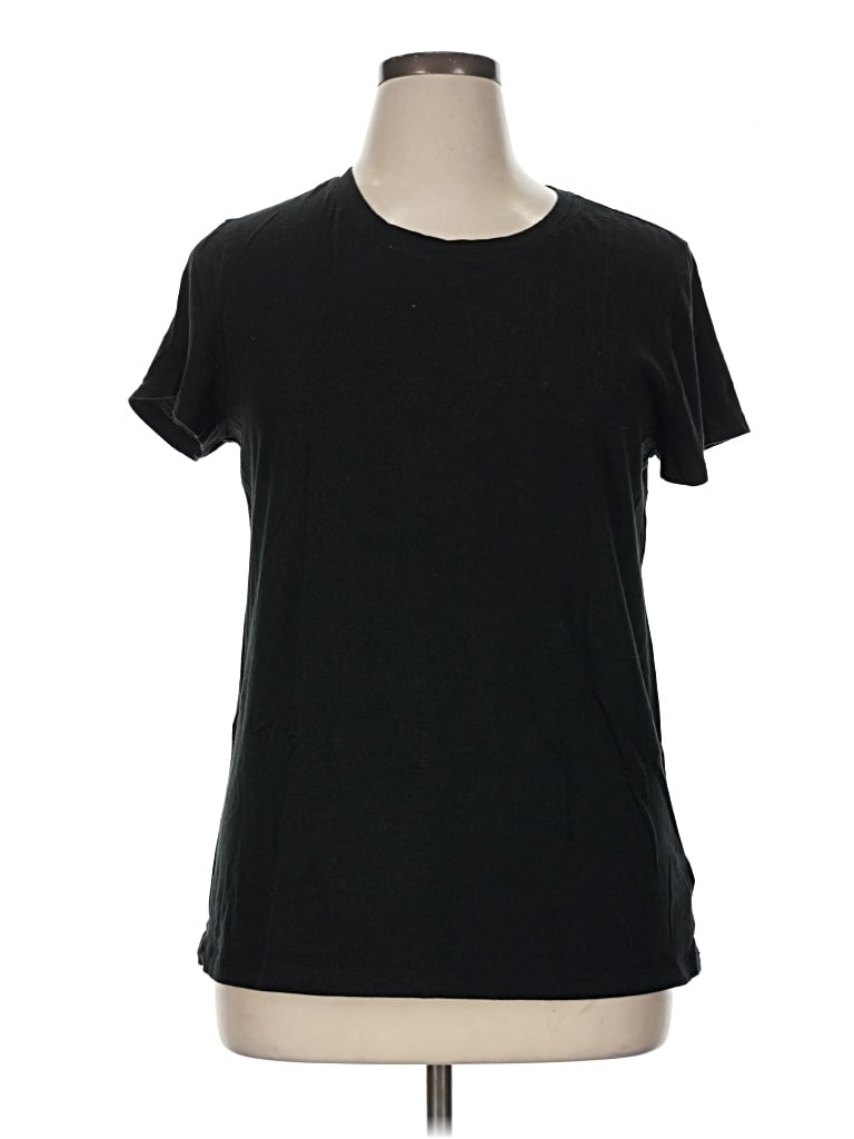 Pre-owned Gap Short Sleeve T-shirt In Black
