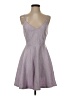 Lulus Chevron-herringbone Purple Casual Dress Size S - photo 1