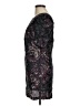 Unbranded 100% Viscose Paisley Black Cocktail Dress Size M - photo 5