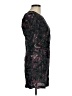 Unbranded 100% Viscose Paisley Black Cocktail Dress Size M - photo 4