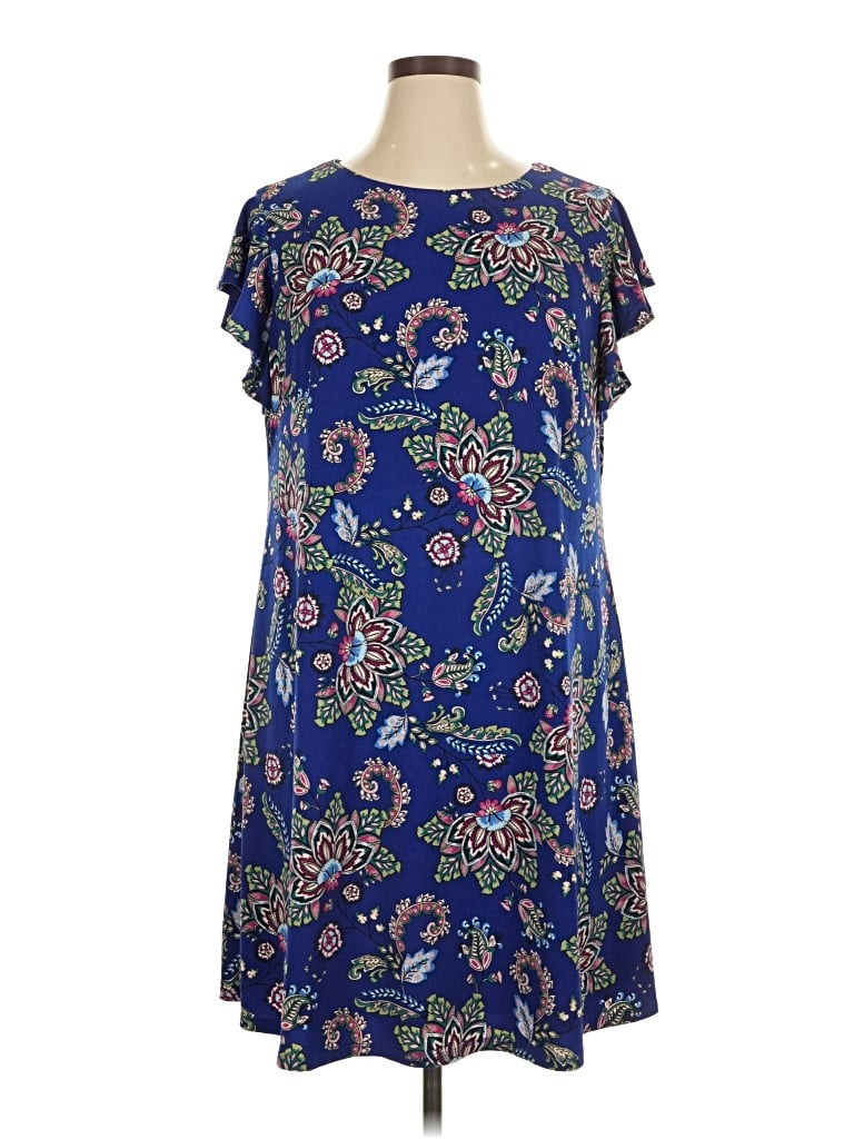 Pre-owned Jessica Howard Casual Dress In Blue
