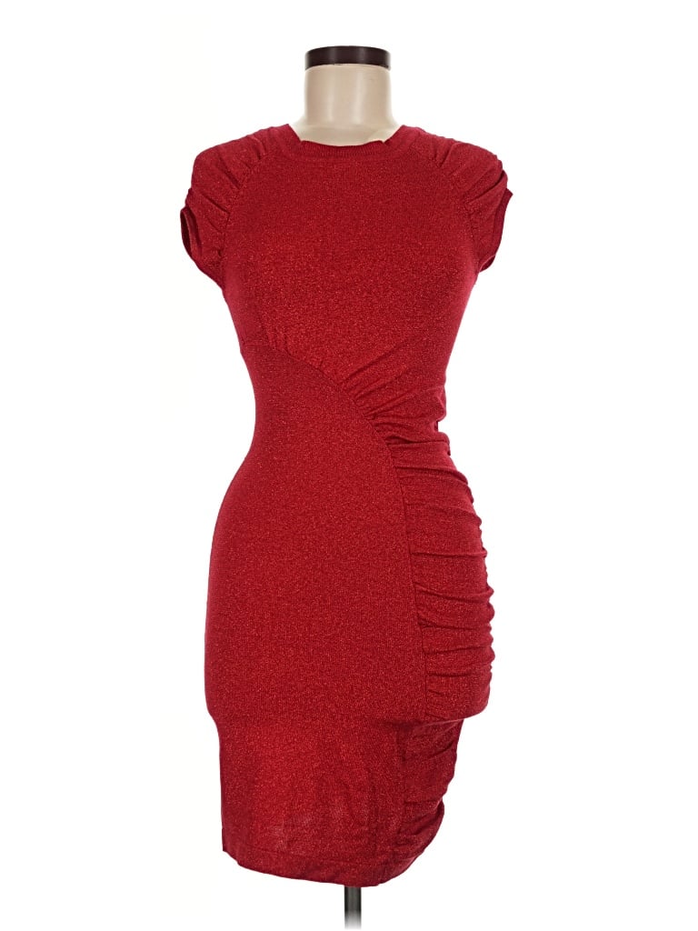 Pre-owned Derek Heart Cocktail Dress In Red