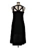 Cupio Solid Black Casual Dress Size XL - photo 2