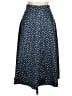 Hutch 100% Polyester Print Blue Casual Skirt Size 8 - photo 1