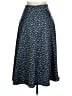 Hutch 100% Polyester Print Blue Casual Skirt Size 8 - photo 2