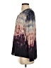 Ecru Tie-dye Purple Long Sleeve Blouse Size S - photo 5
