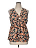 GiGio 100% Polyester Orange Sleeveless Blouse Size 1X - photo 1
