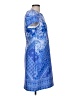R&M Richards Paisley Blue Casual Dress Size 10 (petite) - photo 4