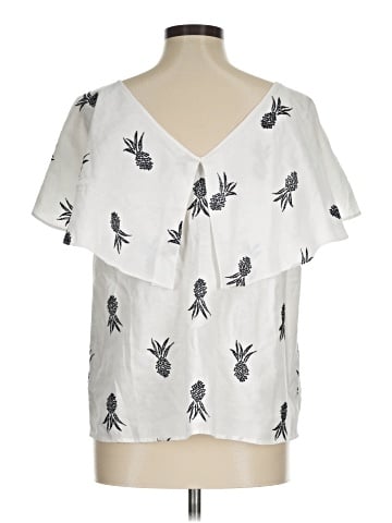 Ann Taylor Short Sleeve Blouse (view 2)