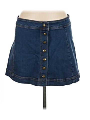 Free People Denim Skirt (view 1)