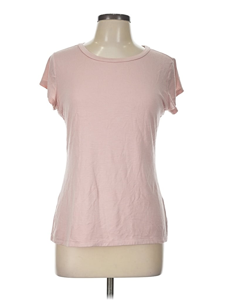 Pre-owned Express Short Sleeve T-shirt In Pink