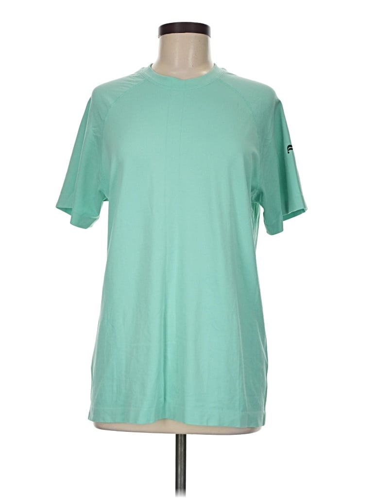 Pre-owned Fabletics Short Sleeve T-shirt In Teal