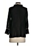 Lulumari 100% Polyester Black 3/4 Sleeve Blouse Size S - photo 2
