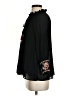 Lulumari 100% Polyester Black 3/4 Sleeve Blouse Size S - photo 5