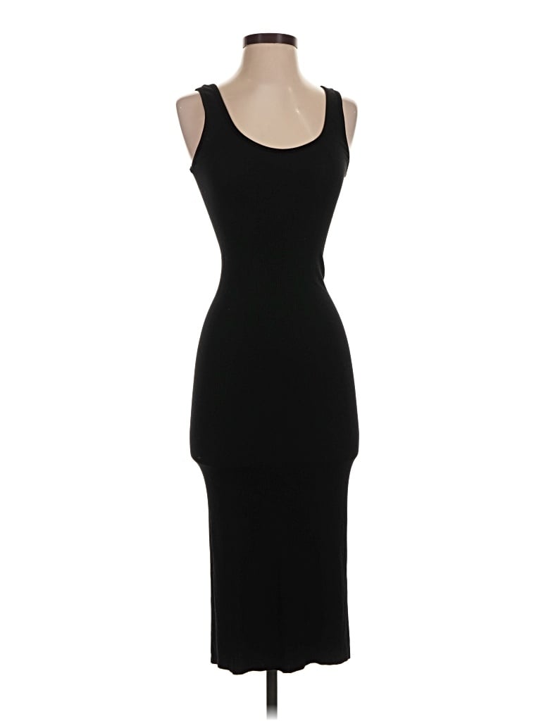Pre-owned Enza Costa Cocktail Dress In Black