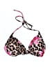 Unbranded Animal Print Pink Swimsuit Top Size XL - photo 1