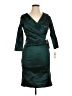 Alex Evenings Green Cocktail Dress Size 14 - photo 1