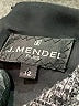 J. Mendel Tweed Gray Cocktail Dress Size 12 - photo 7