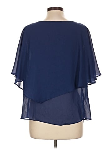 Draper's & Damon's Short Sleeve Blouse (view 2)