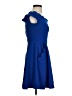 B. Darlin Solid Blue Cocktail Dress Size S (estimated) - photo 4
