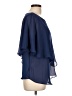 Draper's & Damon's 100% Polyester Blue Short Sleeve Blouse Size XL (petite) - photo 4