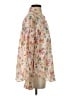 Faherty 100% Linen Floral Ivory Long Sleeve Blouse Size S - photo 4