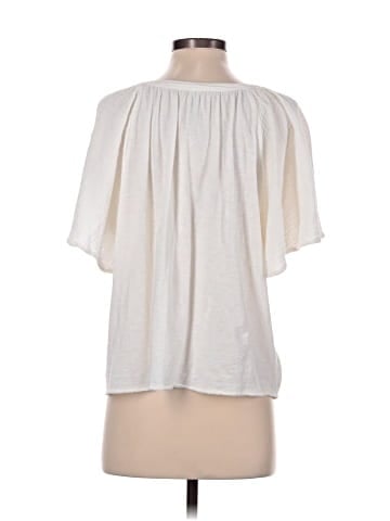 Velvet by Graham & Spencer Short Sleeve Blouse (view 2)
