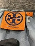 Tory Burch 100% Silk Gray Long Sleeve Silk Top Size 8 - photo 7