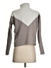 Cynthia Rowley TJX Chevron-herringbone Gray Pullover Sweater Size S - photo 2