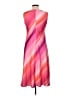 DKNY 100% Polyester Tie-dye Pink Casual Dress Size 10 (petite) - photo 2