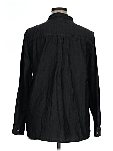 DG^2 by Diane Gilman Long Sleeve Button-Down Shirt (view 2)