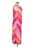 DKNY 100% Polyester Tie-dye Pink Casual Dress Size 10 (petite) - photo 4